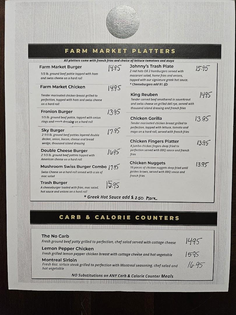 Bergen Farm Market Family Restaurant