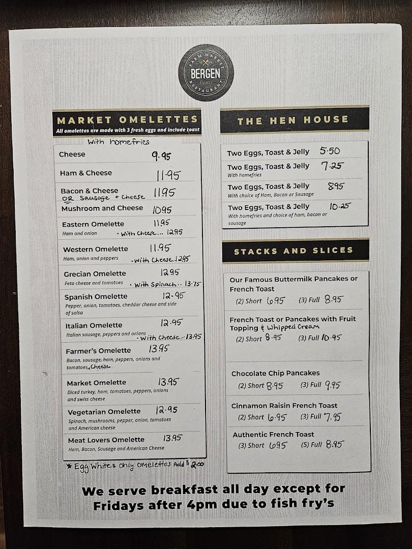 Bergen Farm Market Family Restaurant